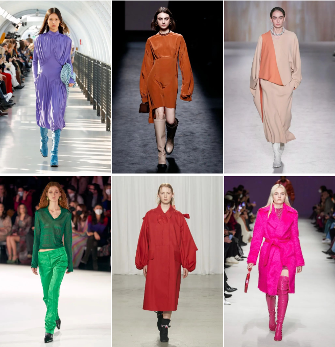 News LONDON FASHION WEEK COLOR TRENDS FOR FALL WINTER 2022 2023
